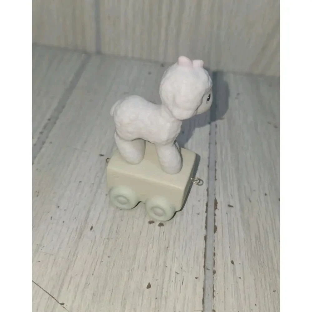 Vtg 1985 Precious Moments Lamb Enesco Train #1 “Happy Birthday Little Lamb”